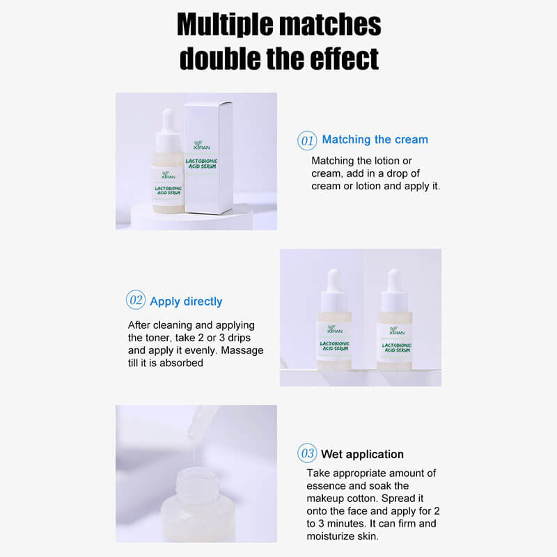 Serum for vascular skin and acne